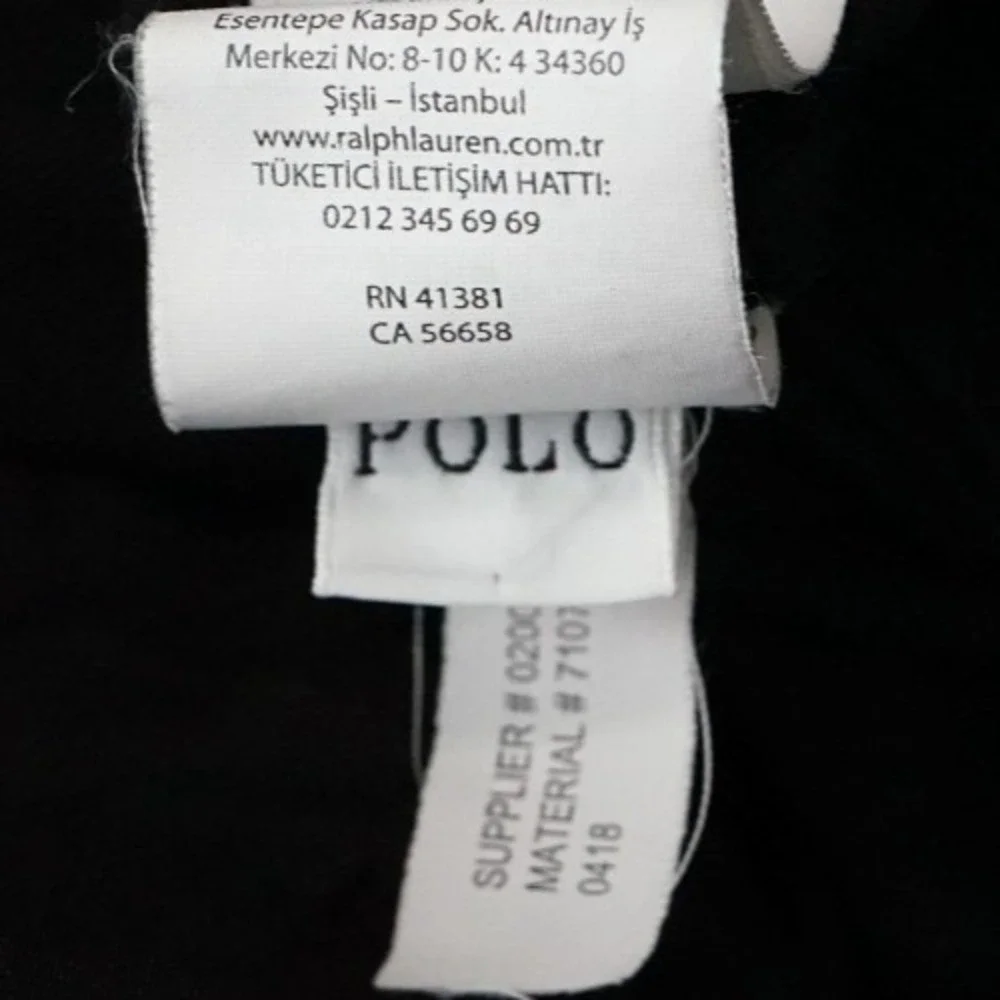 Polo Ralph Lauren POLO PLAYER  Black T Shirt Men's Large Performance ~ EUC